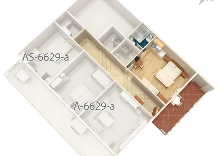 With A Parking Space Seline, Paklenica - 6629 Appartement