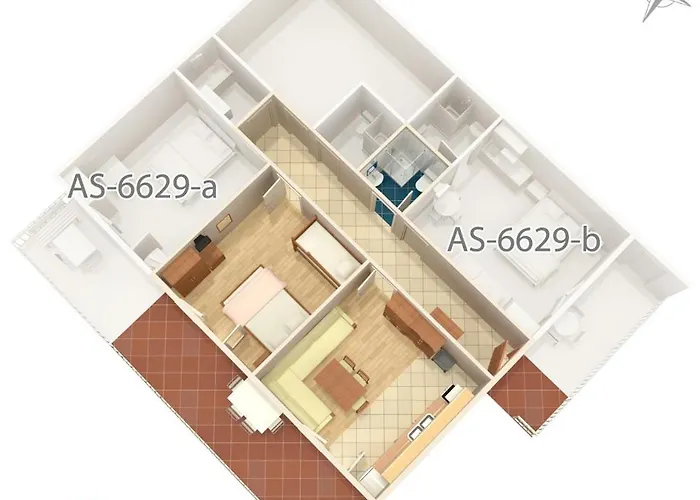 With A Parking Space Seline, Paklenica - 6629 *